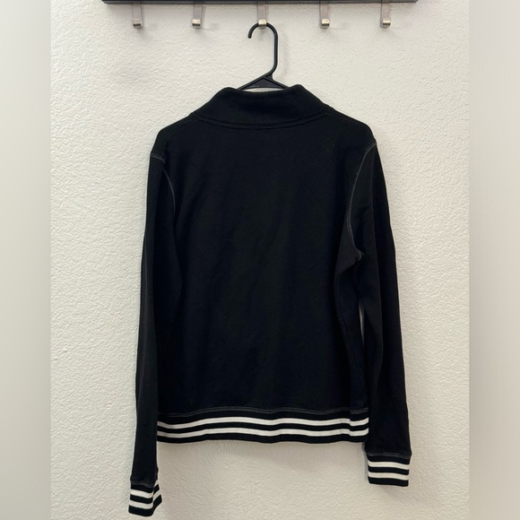 black and white PINK varsity sweater - Picture 5 of 5